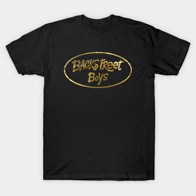 Boy bands - 90s pop music gold edition T-Shirt by BACK TO THE 90´S